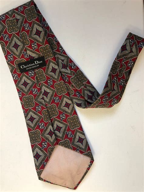 vintage christian dior ties